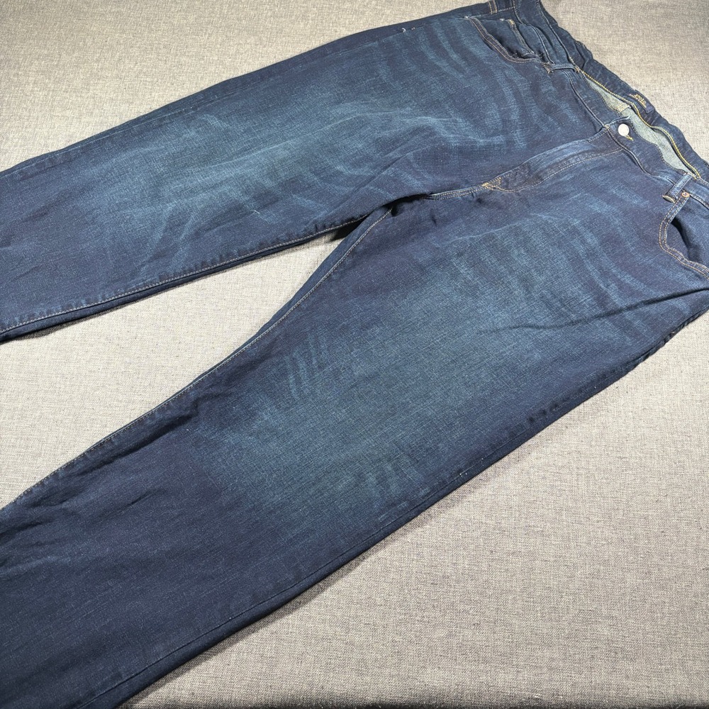 Polo Ralph Lauren Jeans Mens 48x32 Hampton Relaxed Straight Dark Wash Stretch